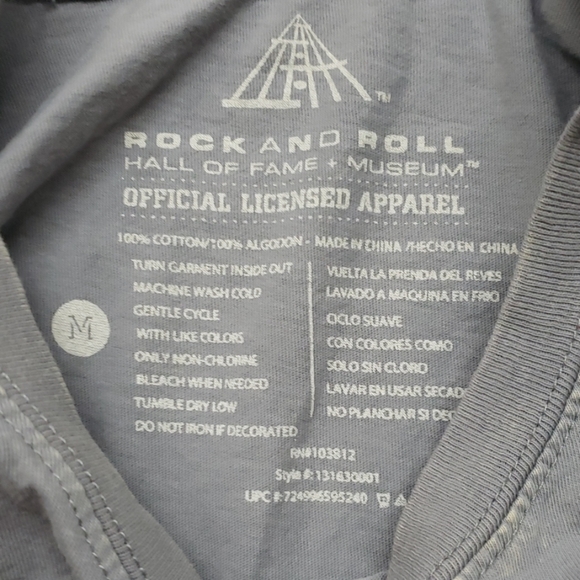 Rock & Roll Hall Of Fame The Who Graphic Tee - Picture 3 of 4